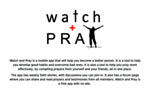 Watchandprayapp.com thumbnail