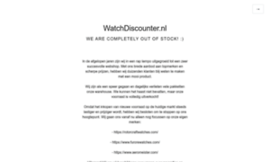 Watchdiscounter.nl thumbnail