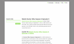 Watchdoctorwhoseason6episode9.webnode.com thumbnail