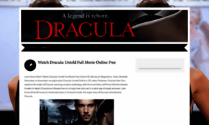 Watchdraculauntoldf.wordpress.com thumbnail