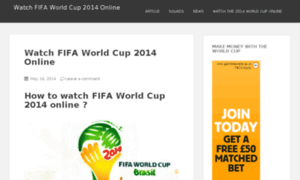 Watchfifaworldcup2014online.org thumbnail