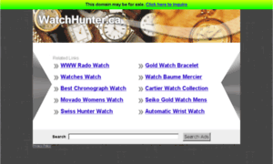 Watchhunter.ca thumbnail