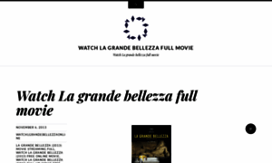 Watchlgrandebellezzaonline.wordpress.com thumbnail