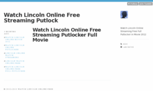 Watchlincolnonlinenow.tumblr.com thumbnail