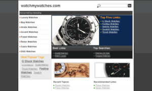 Watchmywatches.com thumbnail