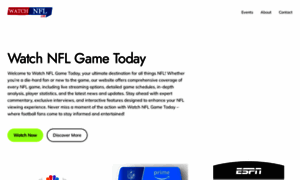 Watchnflgametoday.com thumbnail