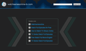 Watchseriesonline-tv.com thumbnail