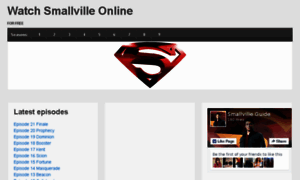 Watchsmallvilleonline.co thumbnail