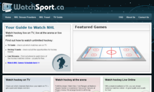 Watchsport.ca thumbnail