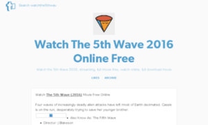 Watchthe5thwave2016onlinefree.tumblr.com thumbnail