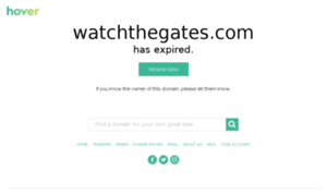 Watchthegates.com thumbnail