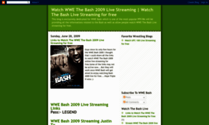 Watchwwethebash.blogspot.co.il thumbnail
