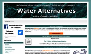 Water-alternatives.org thumbnail