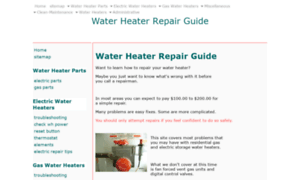 Water-heater-repair-guide.com thumbnail