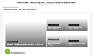 Water-heaters-review.com thumbnail