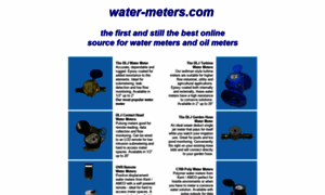 Water-meters.com thumbnail