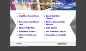 Water-saver-shower-head.info thumbnail