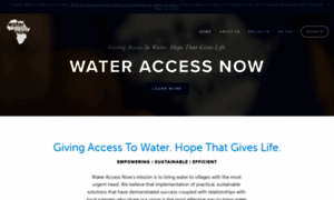 Wateraccessnow.org thumbnail