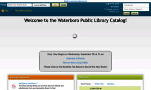 Waterboro.biblionix.com thumbnail