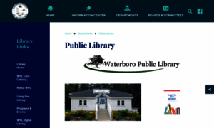 Waterborolibrary.org thumbnail