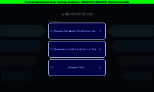 Watercontrol.org thumbnail