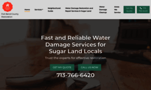 Waterdamage-sugarland.com thumbnail