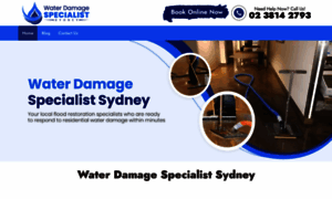 Waterdamagespecialistsydney.com.au thumbnail