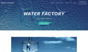 Waterfactoryinc.com thumbnail