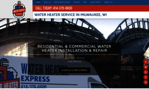 Waterheatersmilwaukee.com thumbnail