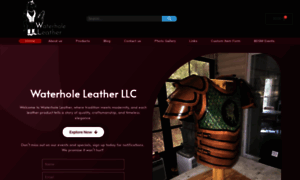 Waterhole-leather.com thumbnail