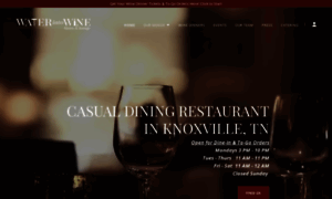 Waterintowineknoxville.com thumbnail