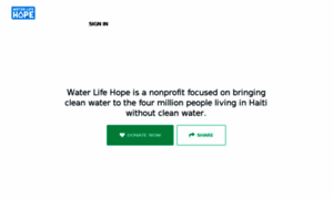 Waterlifehope.dntly.com thumbnail