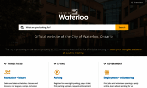 Waterloo.ca thumbnail