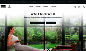 Waterrower.com thumbnail