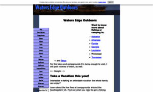 Waters-edge-outdoors.com thumbnail