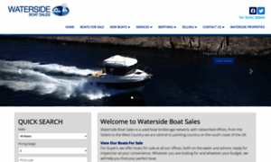 Watersideboatsales.com thumbnail