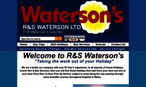 Watersonbusandcoach.co.uk thumbnail