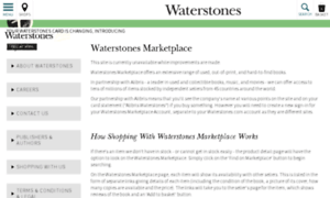 Waterstonesmarketplace.com thumbnail