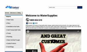 Watersupplies.com.au thumbnail