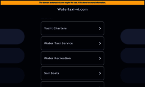 Watertaxi-vi.com thumbnail
