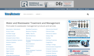 Waterwastewaterdirectory.com thumbnail