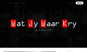 Watjywaarkry.co.za thumbnail