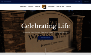 Watkinsfuneralhomes.com thumbnail