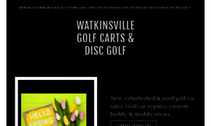 Watkinsvillegolfcars.com thumbnail