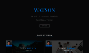 Watson.cosmos-themes.com thumbnail