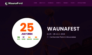 Waunafest.org thumbnail