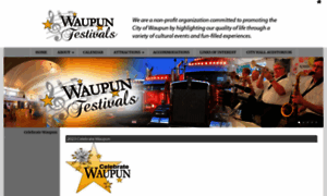 Waupunfestivals.com thumbnail