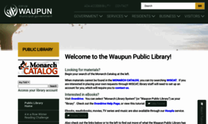 Waupunpubliclibrary.org thumbnail