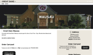 Wausau.greatdanepub.com thumbnail