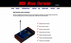 Wave-theremin.com thumbnail